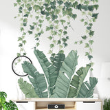 Leaves,Plants,Removable,Decal,Large,Sticker,Mural,Office,Decor