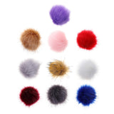 Fluff,Balls,Knitted,Accessories,Chain,Scarf,Pendant,Accessories