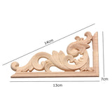 13*7CM,Carving,Decal,Corner,Applique,Frame,Wardrobe,Decoration