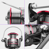 ZANLURE,Spinning,Fishing,Metal,Spool,Folding,Right,5.2:1
