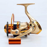 5.5:1,Spinning,Spool,Fishing,Aluminum,Freshwater,Right,Interchangeable