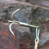 13.5cm,Grapping,Outdoor,Camping,Climbing,Carabiner,Stainless,Clasp,Survival,Accessory