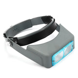 Headband,Wearing,Magnifier,Watch,Repair,Reading,Optivisor,Welding,Visor