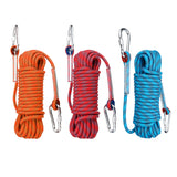 20mx10mm,Double,Buckle,Climbing,Outdoor,Sports,Hiking,Mountaineering,Downhill,Safety