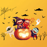 Miico,XL890,Cartoon,Sticker,Hallowen,Sticker,Removable,Sticker,Decoration