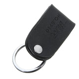 Quick,Release,Holder,Detachable,Stainless,Steel,Black,Leather,Chain,Keyring