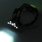 ELFELAND,7*LED,Ultra,Bright,Rechargebale,Headlamp,Outdoor,Camping,Torch,Hunting,Search,Light