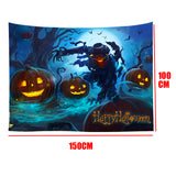 150x200cm,Tapestry,Mural,Scary,Halloween,Curtains,Polyester,Fiber,Beach,Shawl,Mandala,Rectangle,Sheet,Tapestry