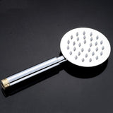 Stainless,Steel,Handheld,Shower,Round,Shape,Pressurized,Nozzle