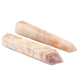 Natural,Rhodochrosite,Crystals,Obelisk,Quartz,Point,Healing,Gemstone,Mineral