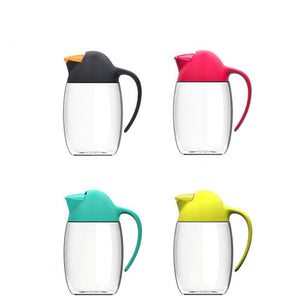 Creative,Penguin,Automatic,Proof,Vinegar,Dispenser,Glass,Flavouring,Pouring,Spout