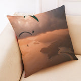 Honana,45x45cm,Skydiving,Pattern,Luxury,Cushion,Cover,Graffi,Style,Throw,Pillow,Pillow,Cover