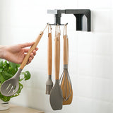 Hooks,Kitchen,Rotating,Storage,Rotating,Cooking,Utensils,Holder,Hanging,Cabinet,Kitchen,Towel,Spoon,Organizer