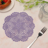 Floral,Pattern,Cotton,Crocheted,Doilies,Doily