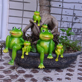 Resin,Sitting,Frogs,Statue,Outdoor,Sculpture,Garden,Decorations,Ornaments