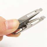 20Pcs,Stainless,Steel,Clips,Windproof,Securing,Buckle