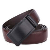 Business,Simple,Men's,Men's,Leather,Automatic,Buckle,Alloy,Buckle,Leather