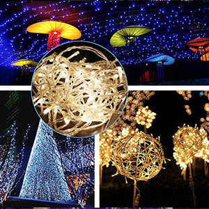 KCASA,Lights,String,Lights,Flashing,Party,Christmas,Decorations,Light,String,10Meters,100Lights