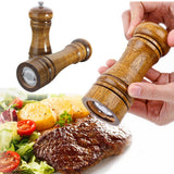 Spice,Pepper,Grinder,Wooden,Cruet,Condiment,Grinding,Smashing,Tools