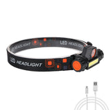 XANES,Rotatable,Headlamp,Rechargeable,Outdoor,Camping,Hiking,Cycling,Fishing,Light,Magnet