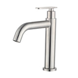 Bathroom,Faucet,Single,Handle,Single,Solid,Brass,Basin,Mixer