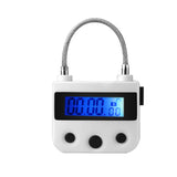 Hours,Rechargeable,Padlock,Timing,Digital,Timer,Alarming,Padlock,Display,Screen