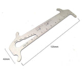 Bicycle,Chain,Checker,Indicator,Stainless,Steel,Mountain,Chain,Measuring,Gauge,Ruler