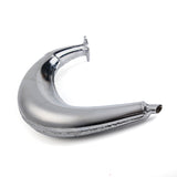 Chrome,Muffler,Exhaust,Motorized,Bicycle,Engine,Cycling,Accessories