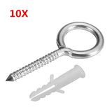 10Pcs,Stainless,Steel,Tapping,Screw,Expansion