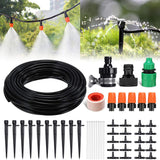 45Pcs,Irrigation,Garden,Irrigation,System,Distribution,Tubing,Adjustable,Nozzles,Plant,Watering,Irrigation,System,Garden,Greenhouse,Patio