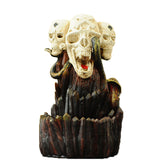 Skeleton,Backflow,Incense,Burner,Censer,Holder,Decor,Buddhist