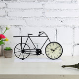 Retro,Bicycle,Clock,Roman,Numeral,Stand,Table