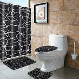 Marble,Shower,Curtain,Waterproof,Bathroom,Toilet,Covers,Shower,Curtain