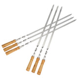 Stainless,Steel,Stick,Barbecue,Needle,Camping,Picnic,Barbecue,Tools