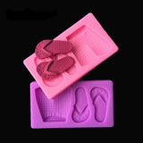 Slippers,Trousers,Silicone,Fondant,Mould