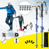 Light,Folding,Trekking,Hiking,Climbing,Telescopic,Walking,Stick,Stick