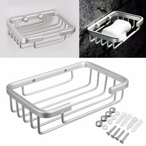 Space,Aluminum,Square,Multifunctional,Bathroom,Space,Saver,Storage,1Inches