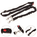 Black,Adjustable,Handsfree,Elastic,Running,Jogging,Waist,Leash