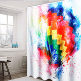 Digital,Printing,Various,Pattern,Bathroom,Shower,Curtain,Waterproof