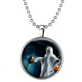 Halloween,Jewelry,Glowing,Black,Animal,Magic,Pendant,Stainless,Steel,Chain,Necklace