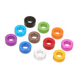 Suleve,M3AN3,10Pcs,Thickening,Grommet,Gasket,Washer,Spacer,Aluminum,alloy