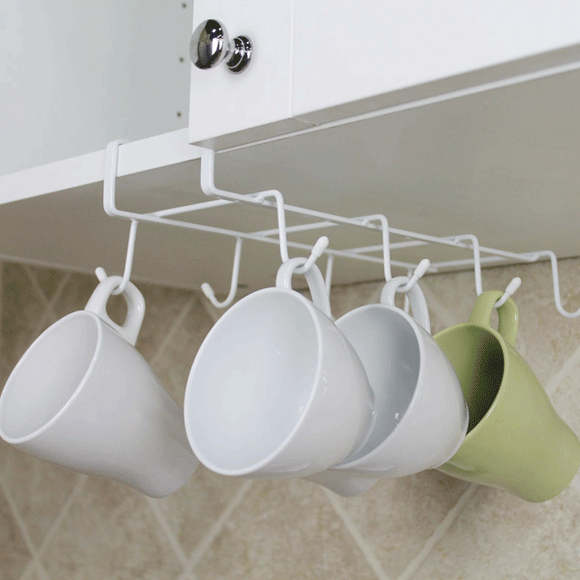 Honana,Hooks,Stainless,Steel,Storage,Cupboard,Hanging,Shelf,Bathroom,Organizer