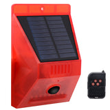 Solar,Alarm,Light,Waterproof,Remote,Control,Flash,Warning,Security,Sound,Light