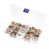 Suleve,M3BH5,300Pcs,Brass,Column,Standoff,Support,Spacer,Pillar,Board,Screw,Assortment