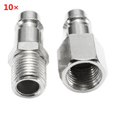 10pcs,Adapter,Compressed,Quick,Coupling