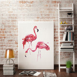 Unframed,Modern,Flamingo,Canvas,Painting,Print,Hanging,Poster,Decorations