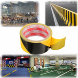 Black,Yellow,Adhesive,Hazard,Warning,Safety,Marking,Safety,Warning,Sticker