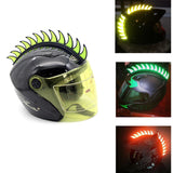 Reflective,Decals,Sticker,Rubber,Helmet,Mohawk,Warhawk,Spikes,Dirtbike,Motorcycle