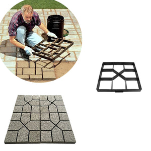 Garden,Maker,Model,Concrete,Stepping,Stone,Pavement,Paver,Mould