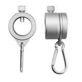 Aluminum,Alloy,Rings,Degree,Rotating,Flagpole,Mounting,Carabiner,Flagpole